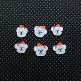 Christmas Koala 5mm Clay Sprinkles Resin Fillers