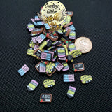 Back To School, 10mm Clay Sprinkles, Fimo Slices