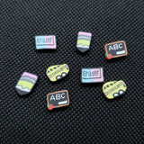 Back To School, 10mm Clay Sprinkles, Fimo Slices