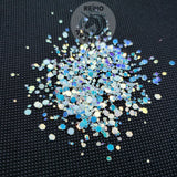Opal Glow in the Dark Glitter, Color Shift, Chunky Glitter