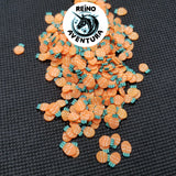 Carrot Clay Sprinkles Resin Fillers