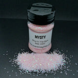 Iridescent Glow in the Dark Glitter, Color Shift, Chunky Glitter