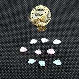 Baby Clouds Fimo Clay Slices
