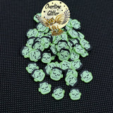 Frankenstein 10mm Fimo Clay Slices