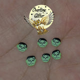 Frankenstein 5mm Fimo Clay Slices