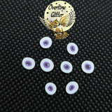 Purple Eyes Fimo Slices New Design