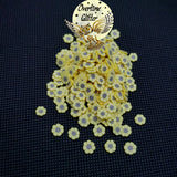 Sunflowers 5mm Fimo Clay Slices