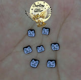 Vampire 5mm Fimo Clay Slices