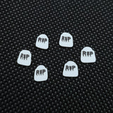 RIP Tombstone Fimo Clay Slices