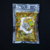 LV Gold Holographic Glitter Shapes, Resin Fillers