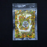 MK Gold Holographic Glitter Shapes, Resin Fillers