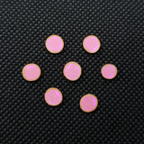 Pink Conchas Clay Sprinkles, Fimo Slices