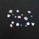 Cloud Unicorn Mix, Clay Sprinkles, Fimo Slices, Embellishments, Nail Deco, Resin Fillers