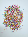 3mm Flower Iridescent Mix