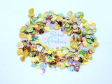 6mm Mermaid Metallic Iridescent Sea Shell