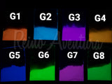 Glow In The Dark Neon Dyes, Pigment, Halloween