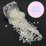 3mm Hearts, Glow In The Dark, Glitter, Translucent, Confetti, Nail Deco, Resin Fillers, Halloween, Kawaii, For Epoxy