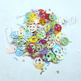 Heart Eyes Emoji Mix, Color Shift, Iridescent, Glitter Mix,Pastel ,Confetti,Chunky,Kawaii,Nail Deco,Resin Fillers,Tumblers