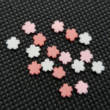 Sakura Flowers Mix, Clay Sprinkles, Fimo Slices, Embellishments, Nail Deco, Resin Fillers