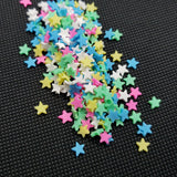 Stars Mix, Clay Sprinkles, Fimo Slices, Embellishments, Nail Deco, Resin Fillers