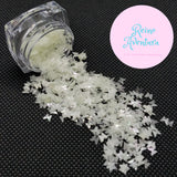 Butterflies, Glow In The Dark, 3mm Glitter, Translucent, Confetti, Nail Deco, Resin Fillers, Halloween, Kawaii, For Epoxy
