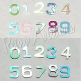 Numbers Mix Iridescent