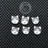 Husky, Chocolate Color Husky, Clay Sprinkles, Fimo Slices, Embellishments, Nail Deco, Resin Fillers