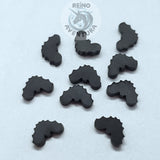 Black Bat, 5mm, Fimo Slices, Clay Sprinkles, Embellishments, Resin Fillers