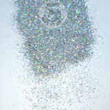 Tinsel Laser Silver, Glitter 0.1 * 0.8mm
