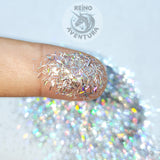 Tinsel Laser Silver  Glitter 0.2 * 1.5mm